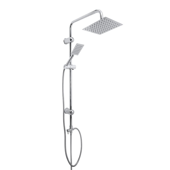 Coloana de dus Granitan, Alama, Inox, Argintiu