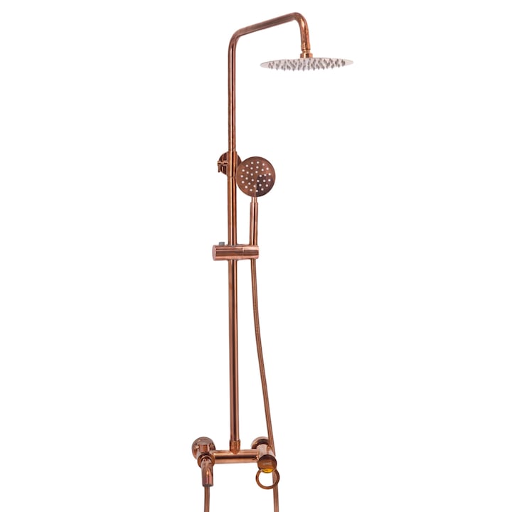 Coloana de dus, TRENDY S, cu trei functii, rose