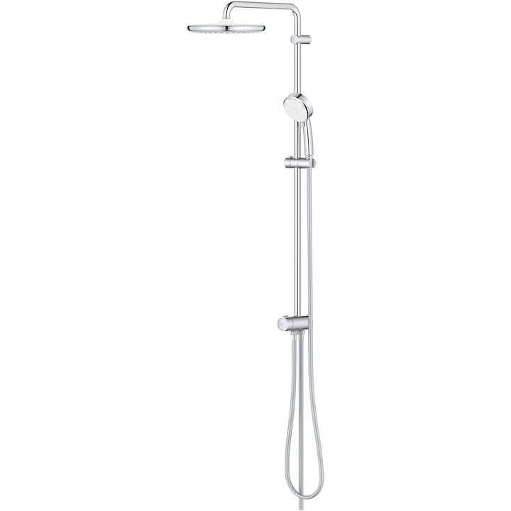 Coloana de dus fara baterie Grohe Tempesta Cosmopolitan 250 Flex 26675000, 1/2'', universal, 250 mm, Crom