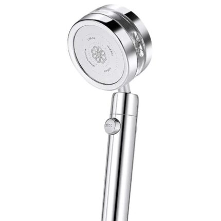 Cap de dus cu Elice si Jet de inalta presiune Neximus®, suport inclus, rotativ la 360°, Buton On/Off si doua fete