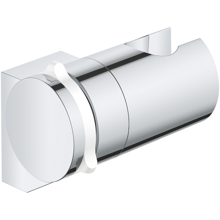 Suport para dus Grohe Tempesta 27595001, pe perete, universal, pivotant, plastic, crom