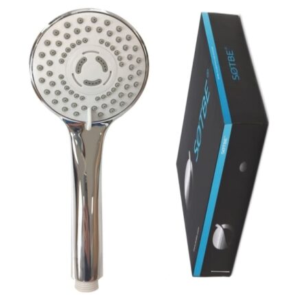 Cap de dus, SOTBE, LARK FYRE, cap de dus cu 3 game de economisire a apei, crom, materiale durabile, rezistent la rugina, consum redus de apa