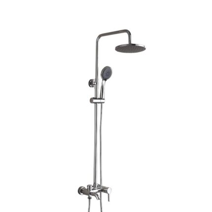 Coloana dus trei functii, cromat lucios TRENDY S