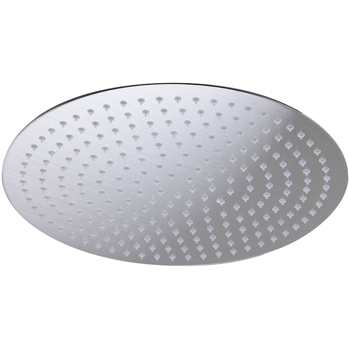 Cap de dus rotund, ultra slim, model ploaie, diamentru 20 cm, finisaj crom