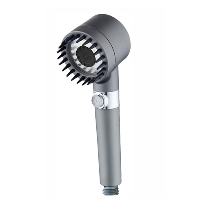 Cap de dus de inalta presiune Blasko Shower, 3 functii diferite, perie atasata