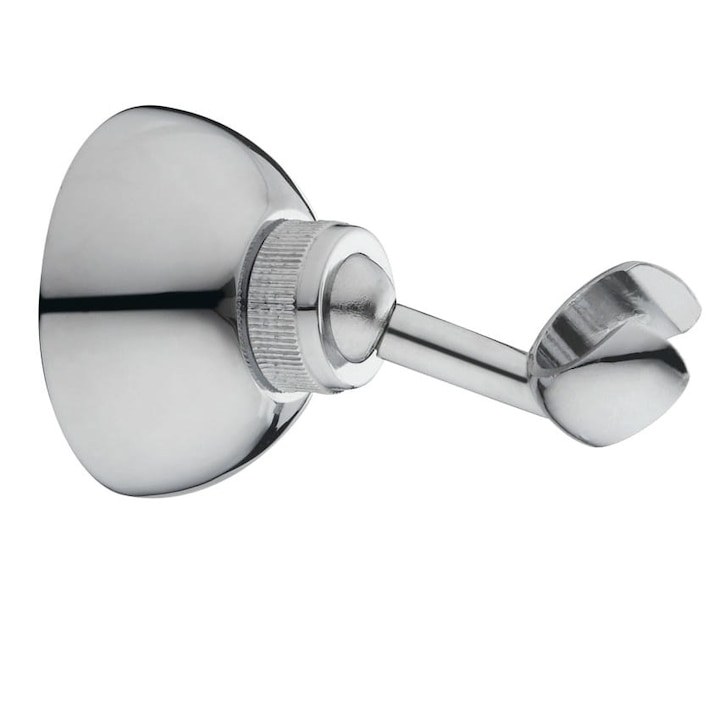 Suport pentru cap de dus din metal, SOTBE, LARK HOL 1, cu articulatie sferica, materiale rezistente, rezistente la rugina, consum redus de apa