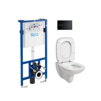 Set WC Suspendat Roca Debba 355x540 mm 4