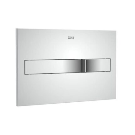 Clapeta actionare crom Roca PL2, compatibila cu rezervorul ingropat Roca Duplo