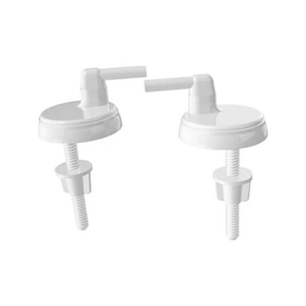 Surub din plastic pentru prindere capac WC, model EGE, 2 buc / set