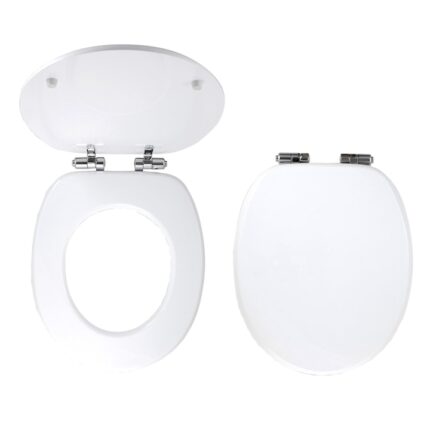 Capac WC Novaservis, soft-close, MDF, Alb
