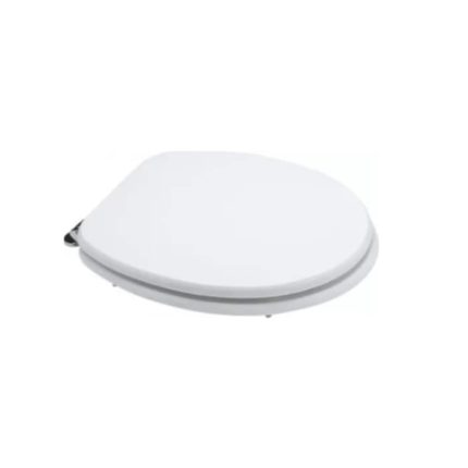 Capac toaleta din MDF de culoare alb 43x36