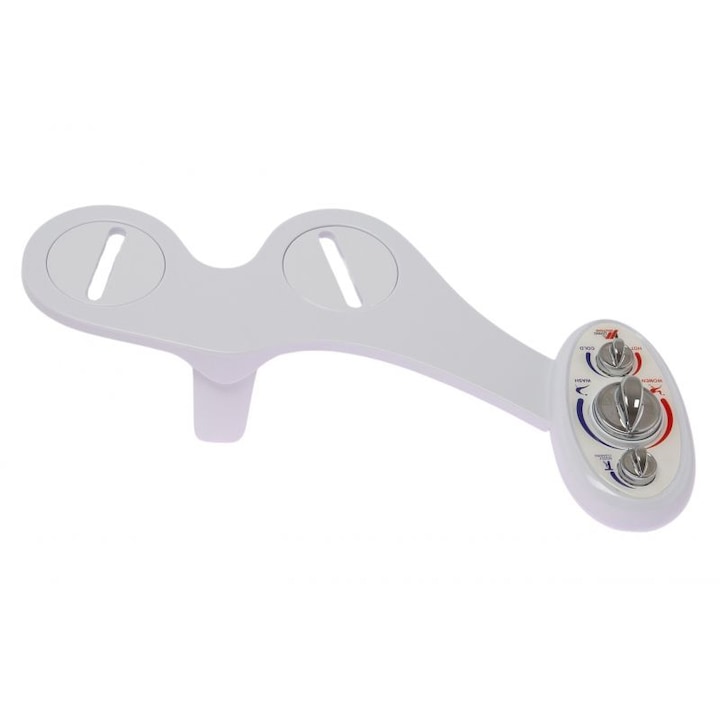 Bideu non-electric Living Solutions AB-9000, comenzi stanga, apa calda/rece, 2 functii spalare