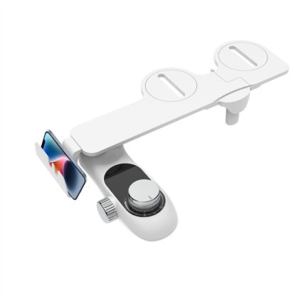 Bideu non-electric BOMSTOM, control presiune, auto-curatare, alb