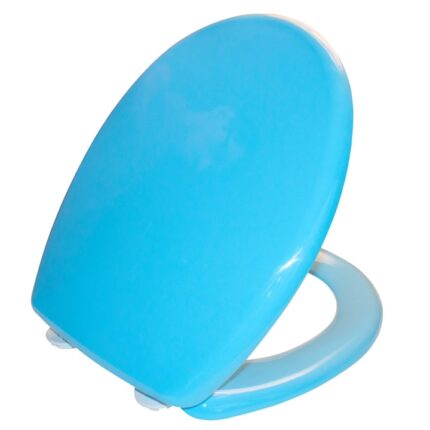 Capac WC Sanobi, ABS, albastru