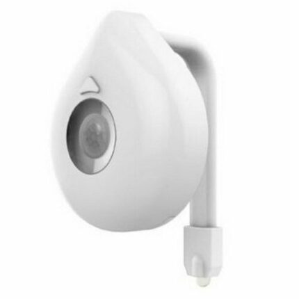 Lumina LED multicolor pentru toaleta cu senzor de miscare, 7.5x6.5x2.5cm