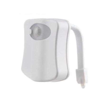 Lampa led pentru vasul de toaleta cu senzor de miscare si 8 lumini