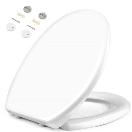 Capac pentru WC cu sistem silentios de coborare LIV&BO (soft close) universal