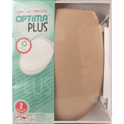 Capac WC universal Optima Plus, plastic, Bej