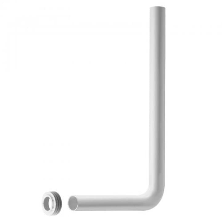 Teava rezervor wc semi-inaltime Ø50x44, lunga, Eurociere 1501BLACC
