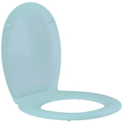 Capac WC universal Optima Plus, plastic, Albastru deschis