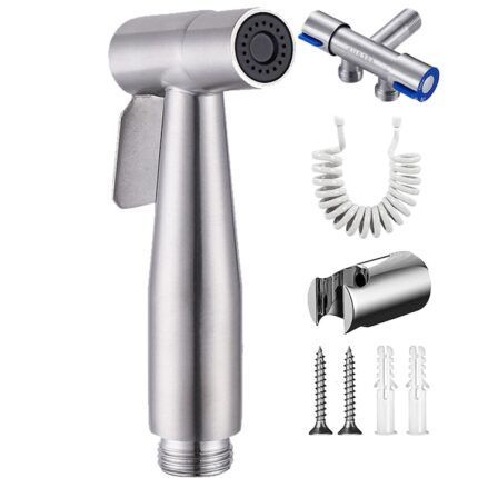 Bideu portabil, Inox, Argintiu