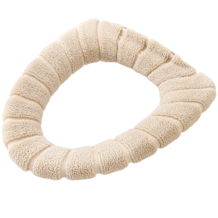 Husa colac WC, 45 x 35 cm, Bej