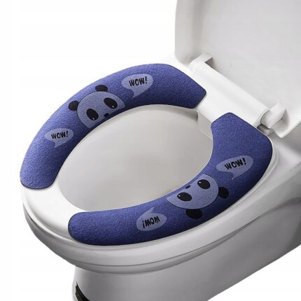 Protectie capac WC, 38 x 9 cm, Albastru