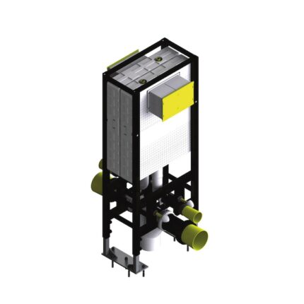 Set 2 rezervoare incastrate pentru vas toaleta suspendat, Karag, T05-2115, 6L, galvanizate, 400Kg