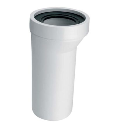 Racord WC McALPINE excentric, DN100-Ø110, L: 260 mm, cu deviatie