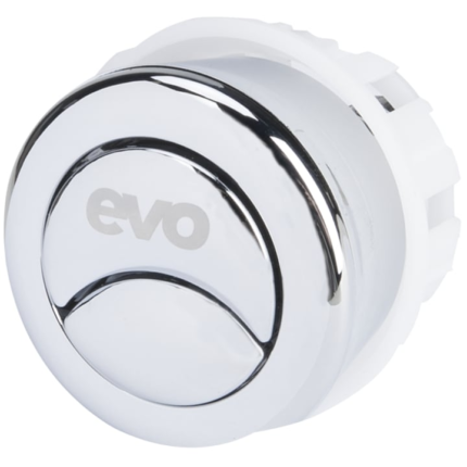 Buton cromat Vas WC cu actionare pneumatica