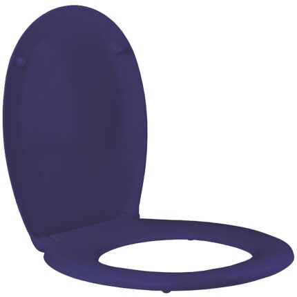 Capac WC universal Optima Plus, plastic, Albastru