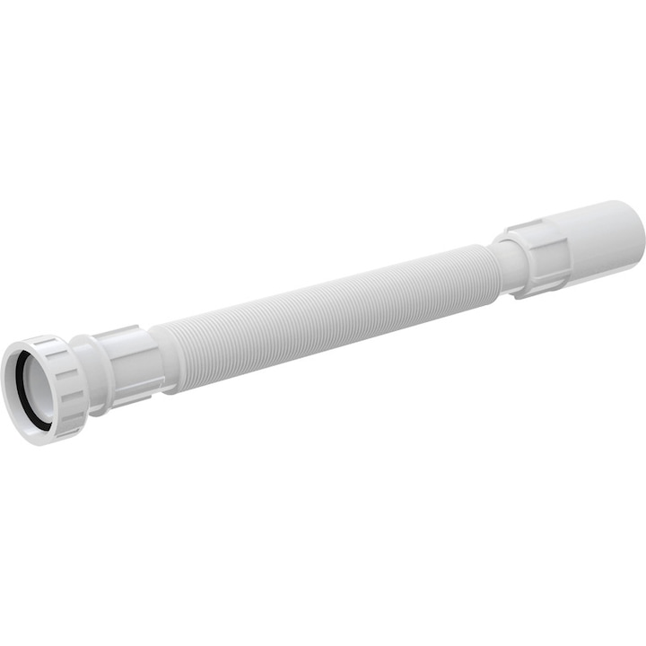 Teava flexibila AlcaPLAST, cu piulita plastic A73