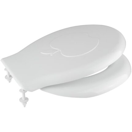 Capac WC polipropilen Apple Alb