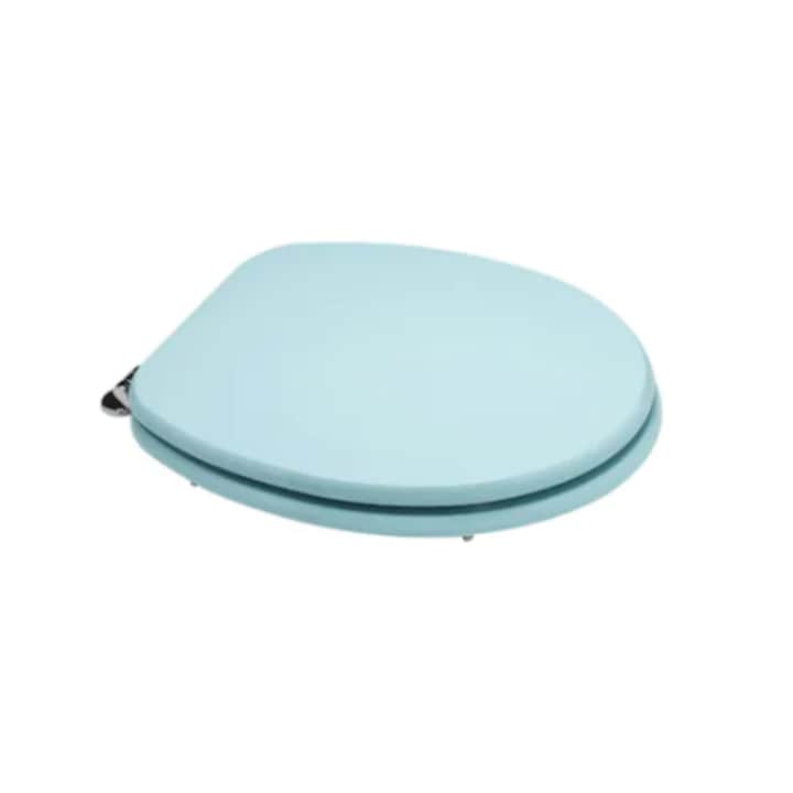 Capac toaleta din MDF de culoare Bleu 43x36cm