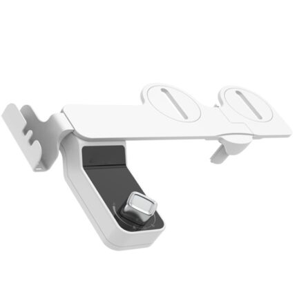 Bideu non-electric BOMSTOM, autocuratare, control presiune apa, negru/alb