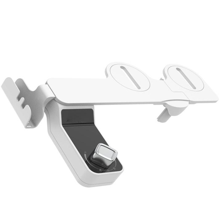 Bideu non-electric BOMSTOM, autocuratare, control presiune apa, negru/alb