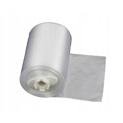 Rola de folie pentru toaleta, Plastic, Alb