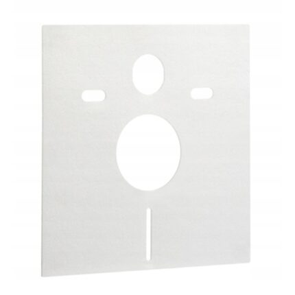 Garnitura bideu/vas de toaleta suspendat, Spuma, 390 x 415 x 5 mm, Alb