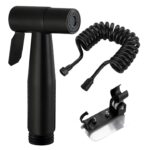 Bideu portabil, Inox, Negru