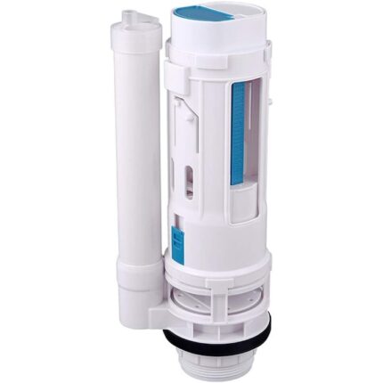 Mecanism de descarcare Tovbmup cu dubla butonare, ABS, 18.5x6.5-7.5cm