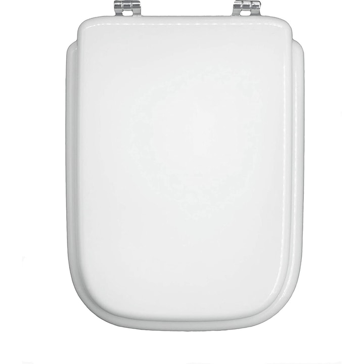 Capac toaleta Ideal Standard, poliester cu miez din lemn, alb