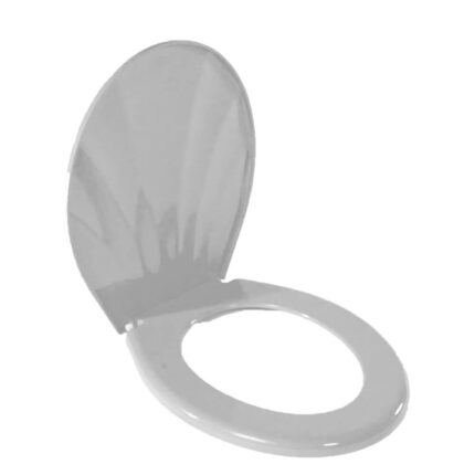 Capac WC STERK din Plastic, Culoare Alba, Marime Universala