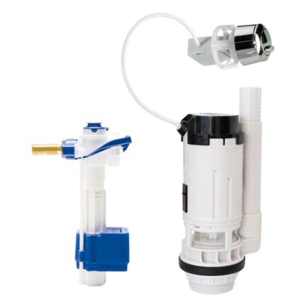 Mecanism WC universal cu dubla actionare prin cablu 2" cu flotor 3/8, Fluidmaster