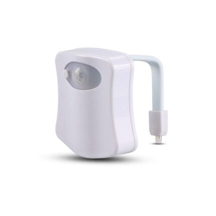 Lampa LED pentru iluminare ambientala WC in Diferite Culori cu Senzor de Miscare