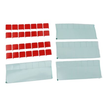 Set 4 Protectii Antistropire Tovbmup pentru Toaleta, PC, Transparent, 107g