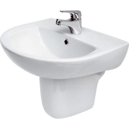Set lavoar President 60 cm Cersanit cu semi piedestal inclus