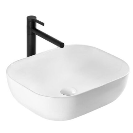 Lavoar de blat Rea Mona Slim, Alb, 505X400X140 mm