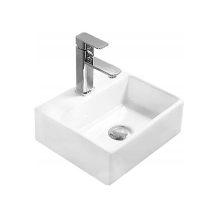 Mexen Mini chiuveta pe blat 40 x 30 cm, Alba - 21094000