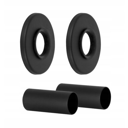 Set conectare radiator, Diamond, Negru