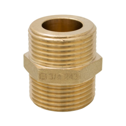 Niplu alama fata plana 3/4"x31mm